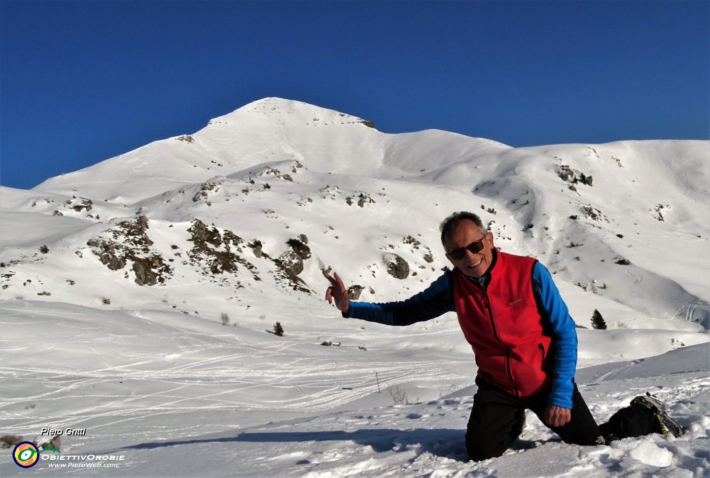 87 Il Sodadura, salito dalla cresta di sud-ovest, discesa dalla cresta nord-est.JPG -                                